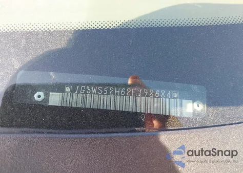 2002 Oldsmobile Intrigue Gl из США, поврежденный, VIN 1G3WS52H62F198684